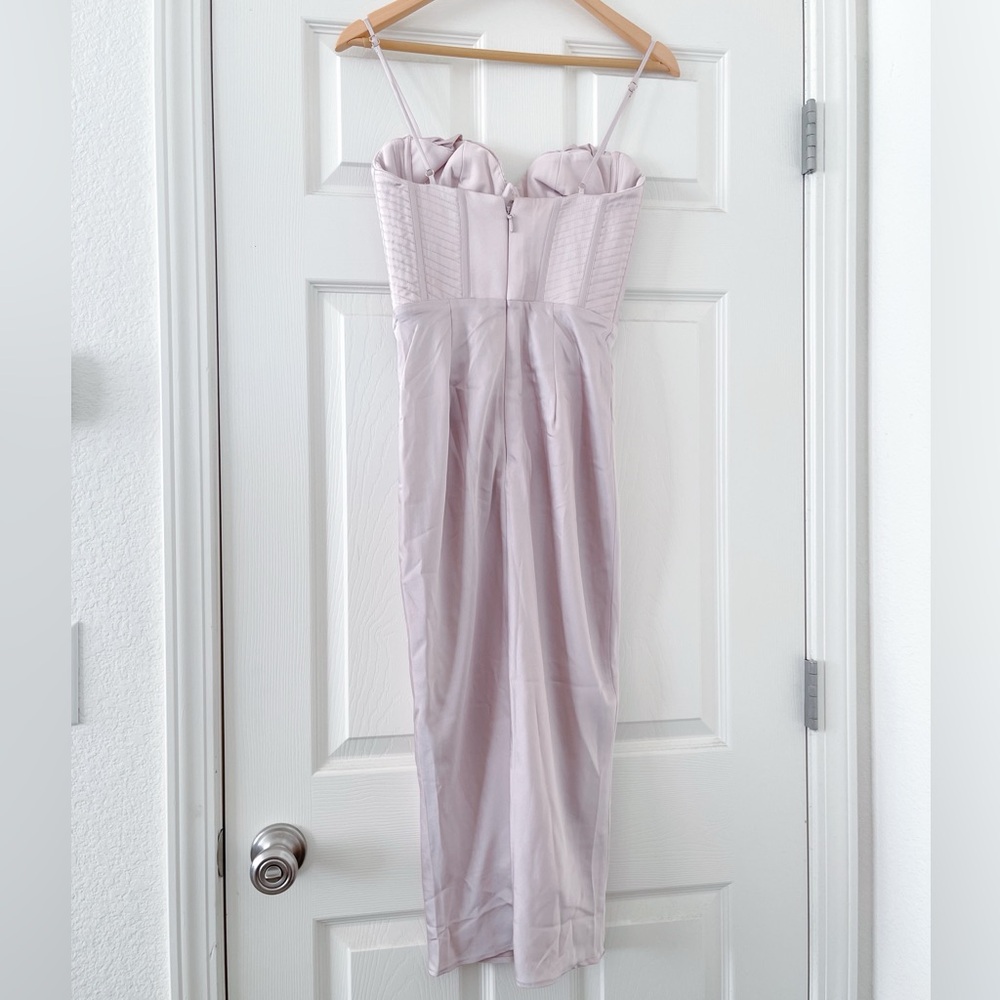 House of CB Myrna dress in blush - Picture 3 of 6